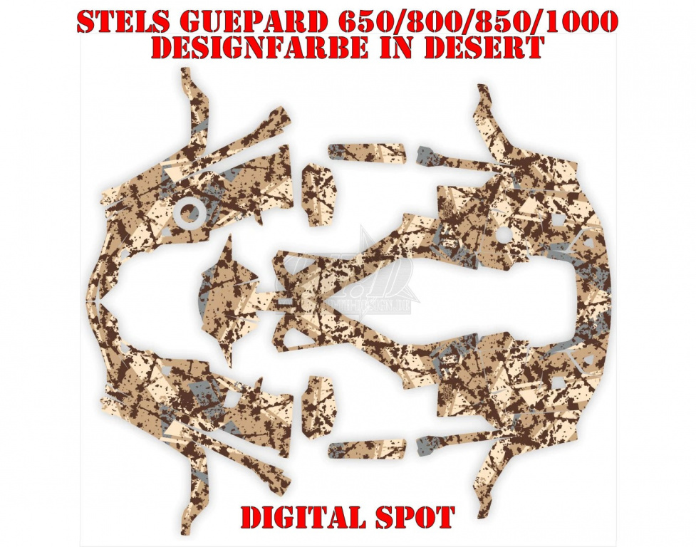 Digital Spot Desert für Stels Guepard 650/800/850/1000